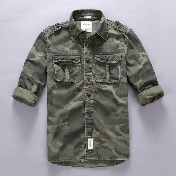 AKARMY Cotton Slim Daily Men's Shirt