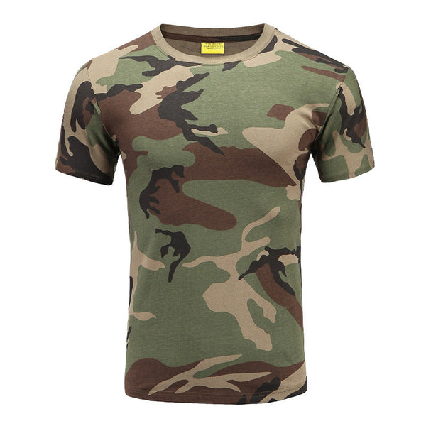 AKARMY Camouflage Short-sleeved Men's  Quick-drying Tactical T-shirts