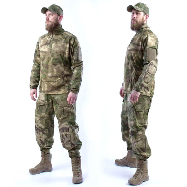 AKARMY Windproof Thickened Waterproof Tactical Jacket Pants Camo Suits