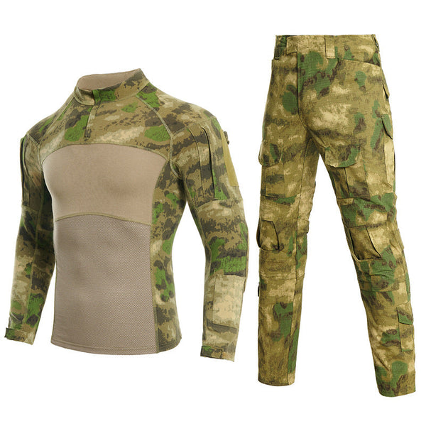 AKARMY Camo Mens Combat Shirt Pants Tactical Suits Militray Styles