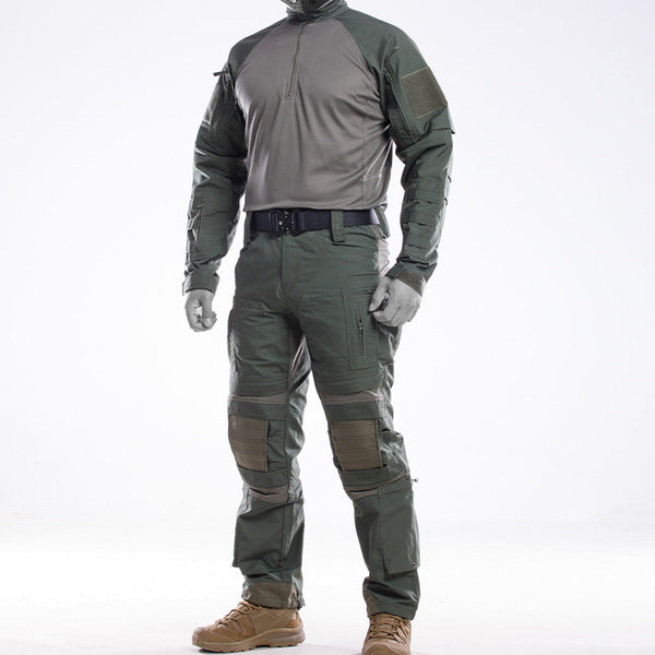 AKARMY Men Frogman Combat Training Suits Tactical Pants and Shirts