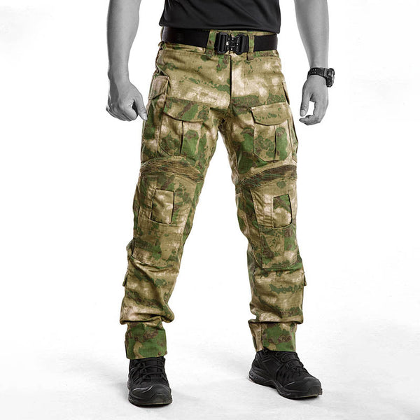 AKARMY Tactical Pants Multi-Pockets Protective Outdoor Training Pants