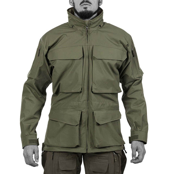 AKARMY Army Green Big Pockets Bomber Jacket M2 Parka Men Tactical Hoodie Coats