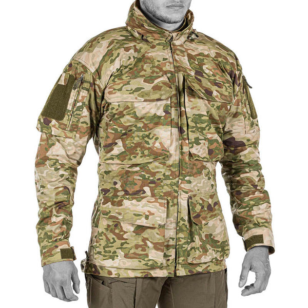 AKARMY Camo Big Pockets Bomber Jacket M2 Parka Men Tactical Coat