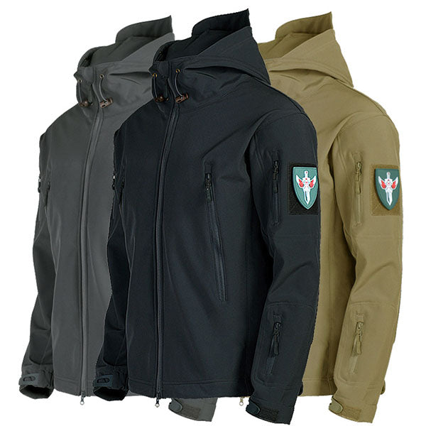 AKARMY Waterproof Windproof Breathable Plush Hiking Men's Jacket(No Armband)