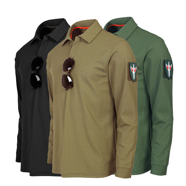 AKARMY Long Sleeve Sweat-absorbing Men's T-shirt
