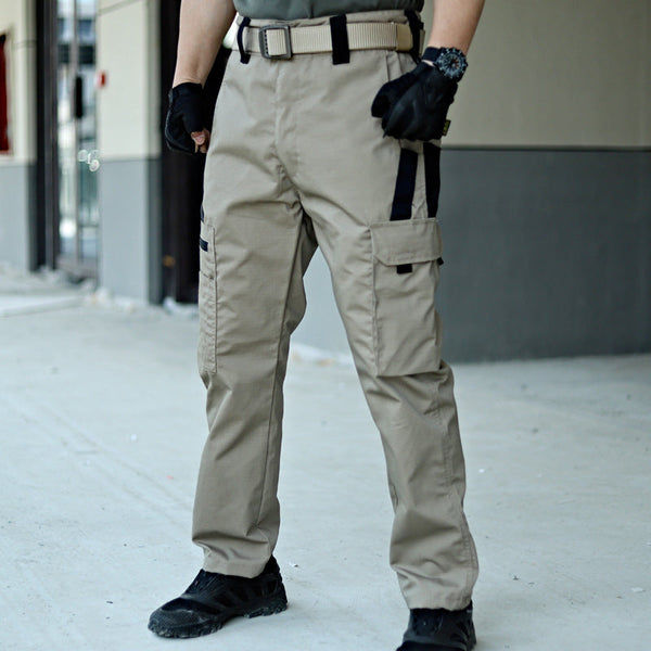AKARMY Outdoor Split Joint Tear Resistant Combat Men Pants