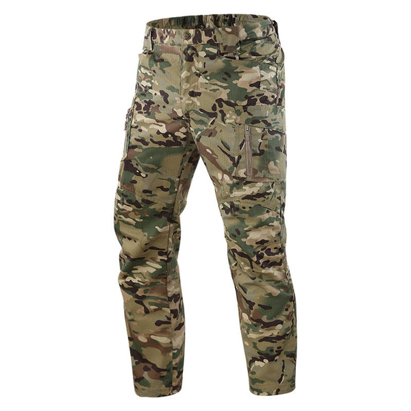 AKARMY Camping Outdoor Camouflage Concealed  Men's Pants