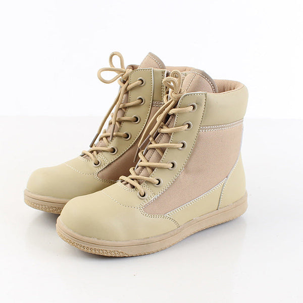 AKARMY Child Military Style Non-Slip Hiking  Combat Boots