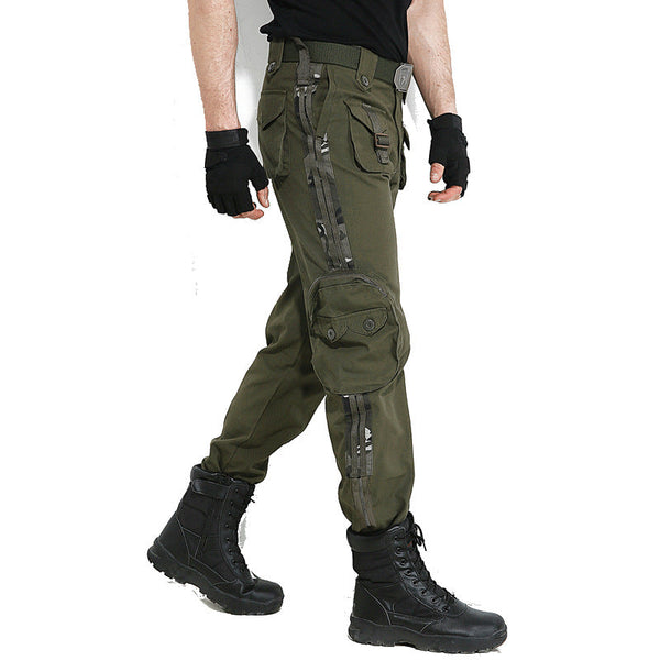 AKARMY Casual Pockets Design Men's Pants