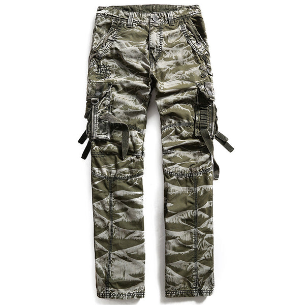 AKARMY Fashion Casual  Pocket Cotton Men's Pants