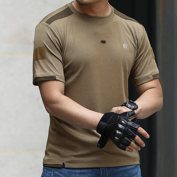 AKARMY Outdoor Men's Breathable Sports Quick-Drying T-shirt
