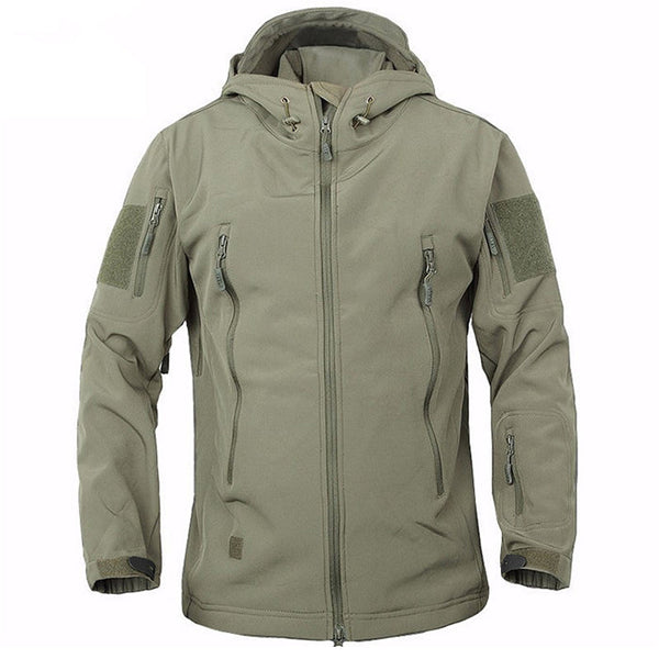 AKARMY Plus Size Outdoor Waterproof Thicken 3-IN-1 Men's Jacket