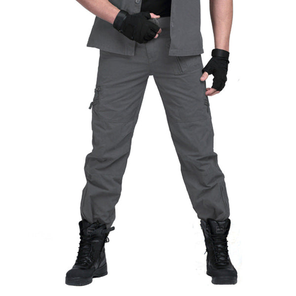 AKARMY Military Style Outdoor Wear Multi-Pocket Men Pants