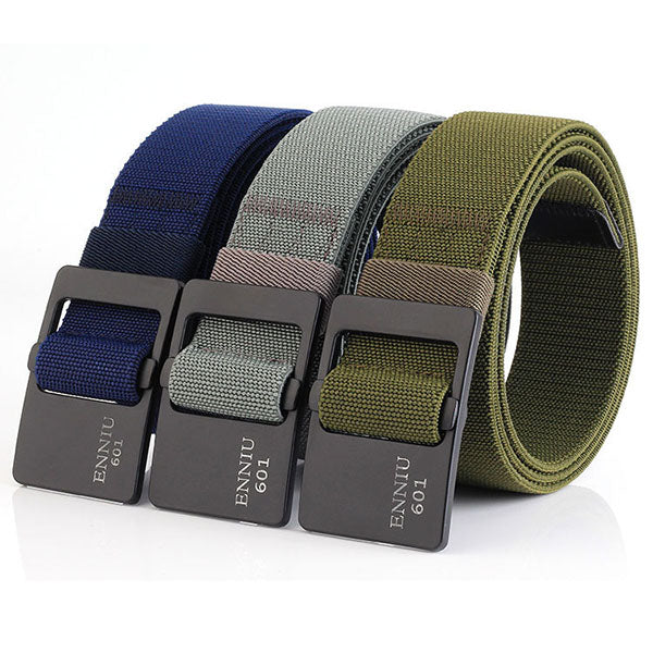 AKARMY Leisure Outdoor Elastic Alloy Buckle Belt