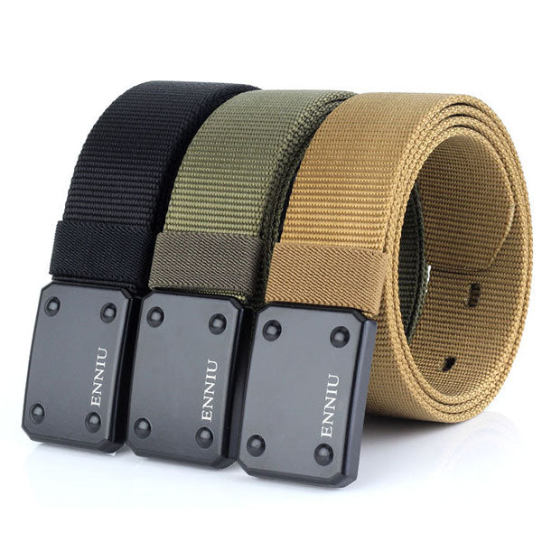 AKARMY Quick Double-hook Buckle Training Braided Belt