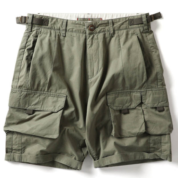 AKARMY Casual Military Multi-pocket Cotton Men's Shorts