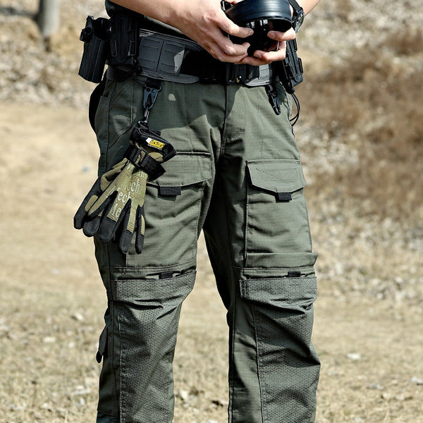 AKARMY Outdoor Multi-pocket Overalls Men's Combat Pants