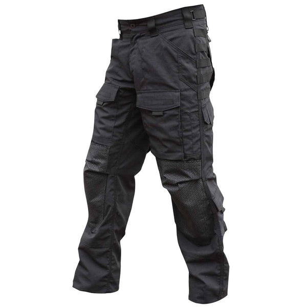 AKARMY Raider Tactical Pants Black Cargo Pants with Muti-Pockets