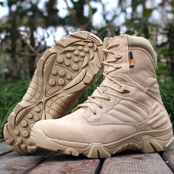 AKARMY Desert Combat Men's Ankle Boots