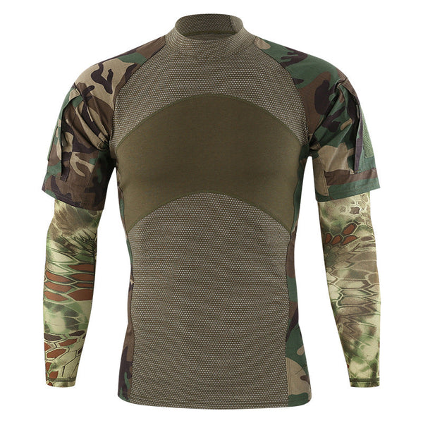 AKARMY Outdoor Tactics Cotton Sweat Absorbing Men's T-Shirts