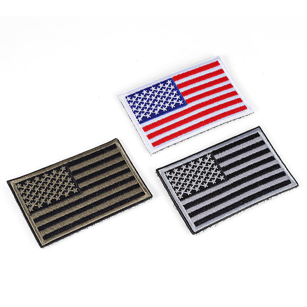 AKARMY American flag embroidery Multipurpose Velcro Arm Jacket Sticker