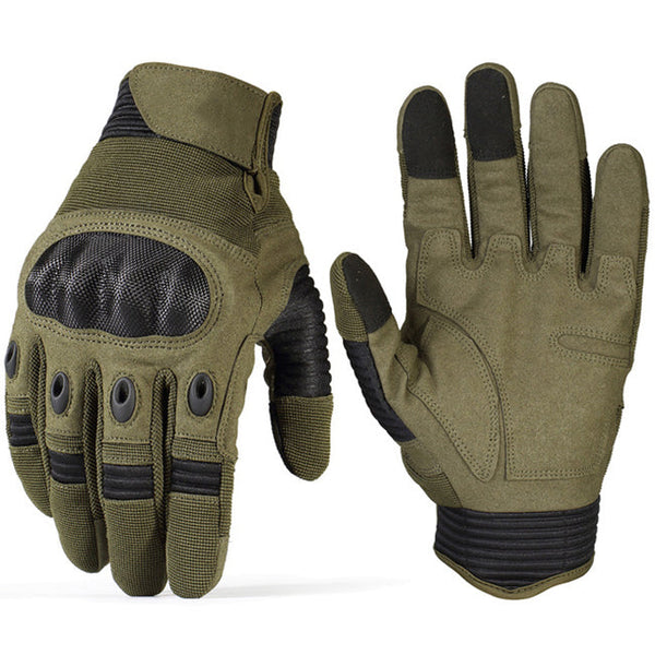 AKARMY Military Touch Screen Safety Full Finger Men Gloves