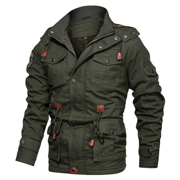AKARMY Style Thick Winter Inner Protection Men's Jacket