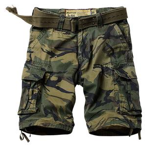 AKARMY Casual Loose Camo Cotton Men's Shorts