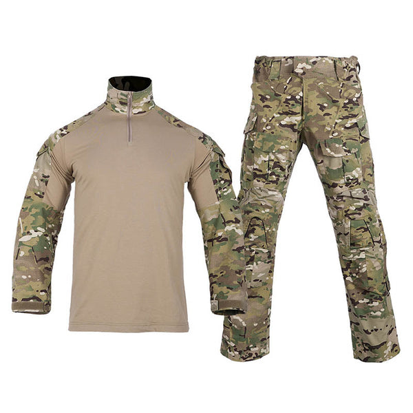 AKARMY Men's Tactical Suits Outdoor Camouflage Combat Frog Suit