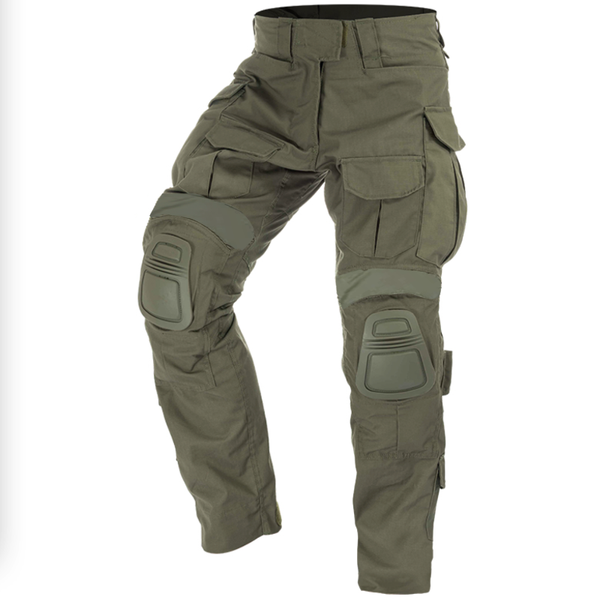 AKARMY Outdoor Army Fan Camouflage with Knee Pads Men's Pants