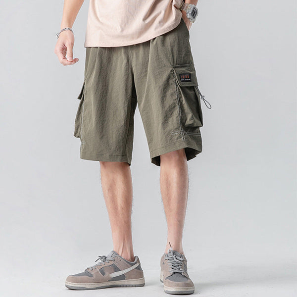 AKARMY Casual Sport Daily Solid Color Men Shorts