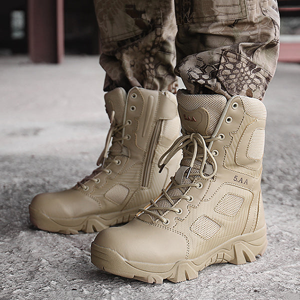 AKARMY Military Combat Safety Ankle Men's Tactics Boots