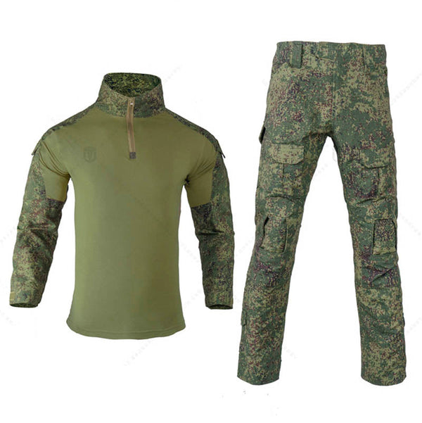 AKARMY G3 Long-sleeved American Camo Outdoor Frog Training Suit